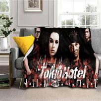 Tokio Hotel Roko Grupė Tom Bill Kaulitz 29 Stilius Naujas pledas, Minkštas metamas pledas namams Miegamojo Lovos Sofos uždangalas Vaikų dovanos uždangalas 75x90cm