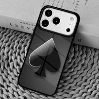Spades Poker Play Cards Ace Art pattern Phone Case Cover For Magsafe Wireless For iPhone 17 Pro Max 16 14 13 12 11 15 Air iPhone17 Pro