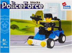 Statybinės kaladėlės 39 dalys Policija Alleblox 492819