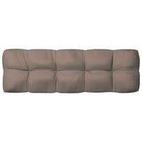 Paletės pagalvėlė, taupe spalvos, 120x40x12cm, audinys