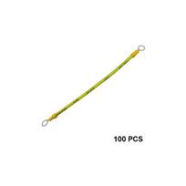 Įžeminimo kabeliai su jungtimis saulės moduliams HiSmart, 20 cm, 100 vnt.