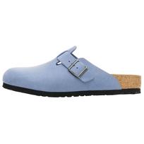 Birkenstock Boston Fashionable Comfortable EVA Anti-Wear Closed-Toe Slippers Unisex Slippers Blue 1028239 37 gray