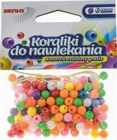 Siūlų karoliukai įvairiaspalviai + vėrimas 6mm 16g - Brewis