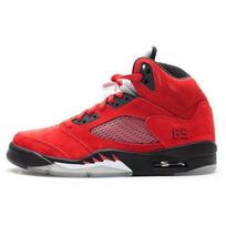 Jordan 5 Retro Dmp Raging Bull Red Suede 136027-601 42 raudona