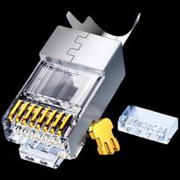 BIAZE Cat7 10 Gigabit Shielded RJ45 Ethernet Connector