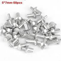 50Pcs Hammer Drive Expansion Rivets Round Head Tapping Expansion Screws  Hardware Accessories 5*7mm-50pcs