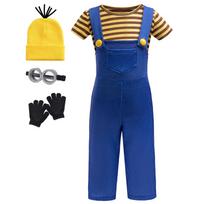 Yellow Character Costume for Halloween Stage Performance 100 chaki