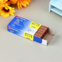 26/6 Staples Pin 1000Pcs/Box Metal Office Standard Stapler Staples 26 / 6 Binding Machine School Supplies Accessories rožinio aukso spalvos