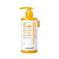 Medicube Kojic Acid Turmeric Body Peel Shot 280ml Exfoliating Serum for Dark Spots and Smooth Skin Texture
