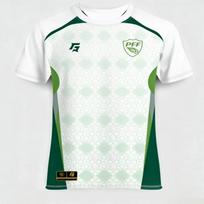 2026 Nauji Pakistano futbolo marškinėliai, Suaugusiųjų ir vaikų greitai džiūstantis patogus T-shirt, Y2K didelio dydžio treniruočių viršutinė dalis, Šeimos ir vaikų T-shirt S balta