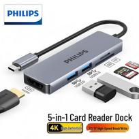 Philips USB-C 5-in-1 Hub with HDMI & Card Reader