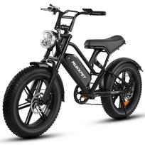 Electric Bicycle Mukkpet Racer 20  Tire 250W Motor Fully Suspended Adult Electric Bike 48V 18Ah Dual Disc Brakes 7 Speed Max Load 150Kg
