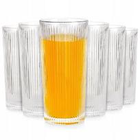 Rieklintos stiklinės 320 ml, 6 vnt.