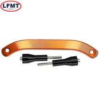 Motorcycle CNC Aluminum Rear Passenger Grab Rail Handle For KTM SX SXF XC XCF XCW EXC EXCF TPI 6D For Husqvarna FC FX FE TX TE oranžinė