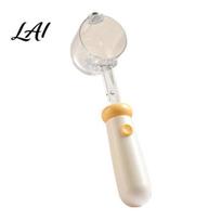 Smooth Edge Baby Scoop Milk Powder Measuring Spoon with Telescopic Handle And Magnetic Design Scooping Spoon Precise Scale Clear Plastic Scoop for geltona