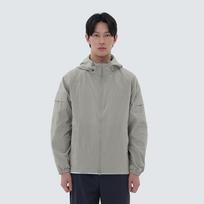 [Snowpeak] Root Utility Pocket Windbreaker Gray (S24MURWB67) 110
