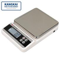 Stainless Steel 5kg Weighing Kitchen Scale Good Quality Portable Digital Food Scale Electric (White,0.01 g&10KG&100x95x20mm) balta