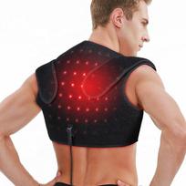 DGYAO Pain Reliever for Frozen Muscles Shoulder Heating Pad Heated Shoulder Brace Near Infrared Light Therapy LED SMD juoda