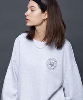 Step Only Sunny Hills S-Logo Sweatshirts (Melange White) Melange White/0 (Small)