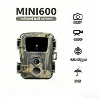Mini 600 Medžioklės Kamera 20MP 1080P Laukinės Gamtos Nuotraukų Spąstai Vandeniui Atsparūs Stebėjimo Kamera Miško Gyvūnams iP65 China Mainland