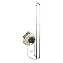 Stainless Steel Suction Cup Paper Towel Holder Wall Mounted Roll Paper Holder  for Kitchen smėlis
