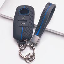 Key Fob Strap for Toyota Raize Yaris Ativ Yaris Cross Veloz Avanza Rush Wigo Daihatsu Rocky Honeycomb Texture Non Slip Grip Key Ring Holder Protector juoda