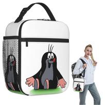 Mole Happy Krtek Insulated Lunch Bag for Women Kids Leakproof Food Boxes Thermal Lunch Box Tote One Size