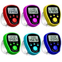 1 Pc Multifunctional  Watch Function LED Buddha Recitation Counter 1 armijos žalia spalva