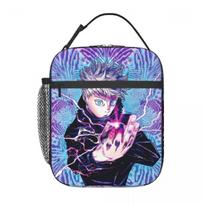Custom S-Satorues G-Gojoes Insulated Lunch Bags for Camping Travel Food Leakproof Thermal Cooler Lunch Box Women Men One Size