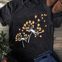 Corgi Dandelion T-Shirt: Funny Dog Lover Gift L