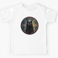 Cat Noir #2064 | Black Cat Kids T-Shirt 160