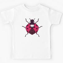 Red Ladybug Kids T-Shirt 110