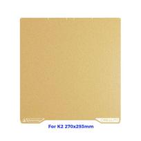 Creality Original K2/K2 PRO PEI Double Sided Frosted Build Plate High Strength Premium PEl Powder Coating 3D Printer Parts For K2 270x293mm