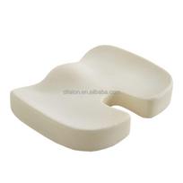 Soft Memory Foam Orthopedic Pillow Coccyx Cushion for Office Chair Sciatica Pain Relief Comfortable Adjustable Seat Pad 45 * 35*7 CM juoda