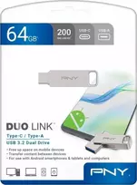 PNY USB 3.2 Duo-Link 64GB Type-C / Type-A