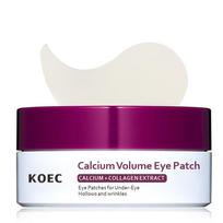 KOEC Snail Secretion Filtrate Hydrogel Sheet Eye Patch 60pcs Moisturizing Eye Hydrate Anti-Age Firming Skin Reducing Wrinkles 1.4g*60pcs