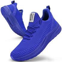 and Running Sports Athletic Everyday Navy [Feethit] Men's Women's Sneakers, Shoes, Breathable, Lightweight, Non-Slip, Shoes, Slip-on, Jogging,