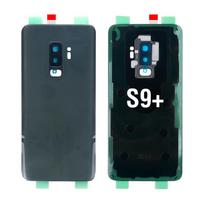 Phone Back Case for Samsung Galaxy S9 Plus S9+ Oem Curved Back Cover with Camera Lens +Tape Cover Rear Housing Back Replacement for Samsung S9 Plus