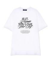 Astral Projection Reason Supima Cotton Round Neck Short Sleeve T-Shirt_White L