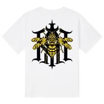 Khan 6312 Ktw0043 Bumblebee Short Sleeve T-Shirt - White White/S