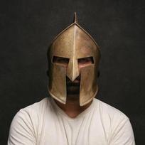 Medieval Spartan Helmet Fully Wearable Greek Warrior Helmet for 300 Spartan Costume, LARP, Cosplay Halloween Gift for Men