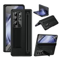 With Touch Pen for Samsung Galaxy Z Fold 7 6 5 Case Hinge Armor Shockproof Magnetic Kickstand 360 Full Protection Folding Cover Galaxy Z Fold 7