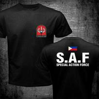 Filipinų policijos Saf specialiųjų veiksmų ce Ctu Unit Swat kariniai marškinėliai S