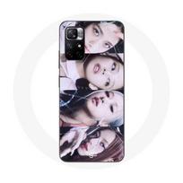 Coque Redmi Note 11 5G blackpink group lisa jennie jisoo rosé juoda