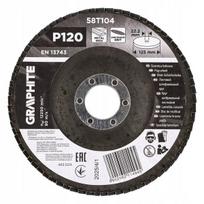 Cirkonio šlifavimo diskas 125x22.2 mm, P120