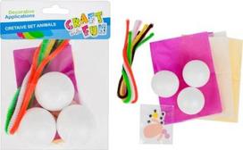 Gyvūnų kūrybinis rinkinys - Craft with Fun