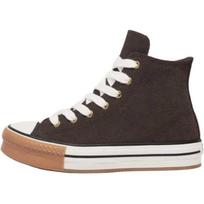 Converse All Star Eva Lift Soft Comfortable High Top Canvas Shoes Kids Sneakers Brown A13366C 40 white