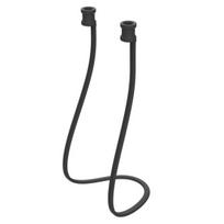Anti-lost silikoninis Bluetooth suderinamas ausinių laidas, skirtas Xiaomi Air 2, AirPods 1/2 juoda
