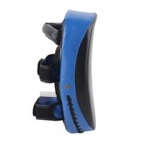 Muay Thai Boxing Kicking Curve Pad Hand Feet Target Punching Training Shield(Blue)