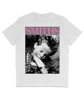 THE SMITHS - 'Boy With Lolly' - 1986 - Pink and Black - Organic T Shirt -Morrissey L